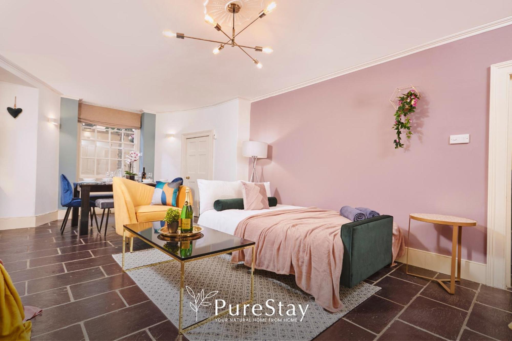 Beautiful 2Bedroom 4 Actual Beds House With Wifi By Purestay Бат Екстер'єр фото